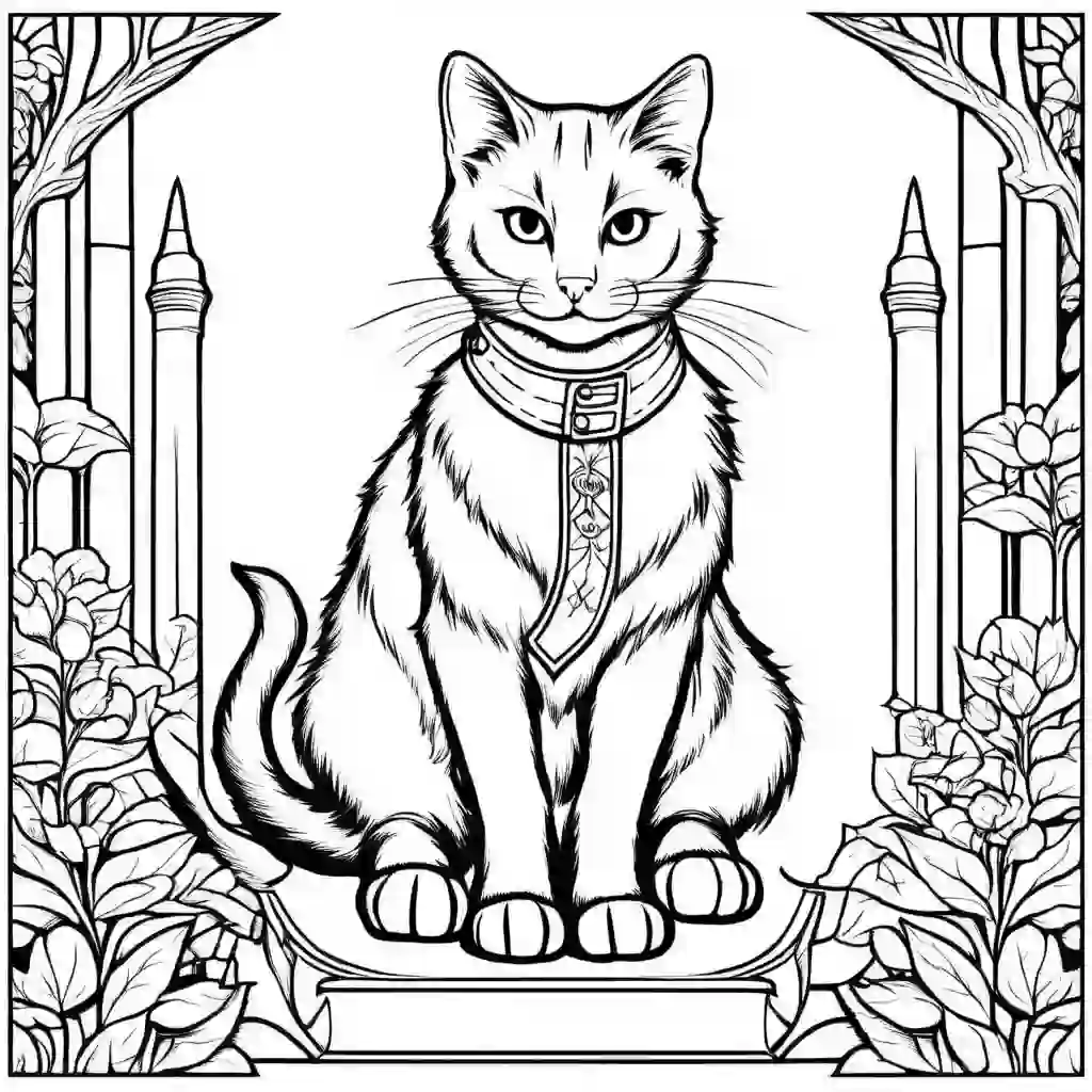 Puss in Boots coloring pages